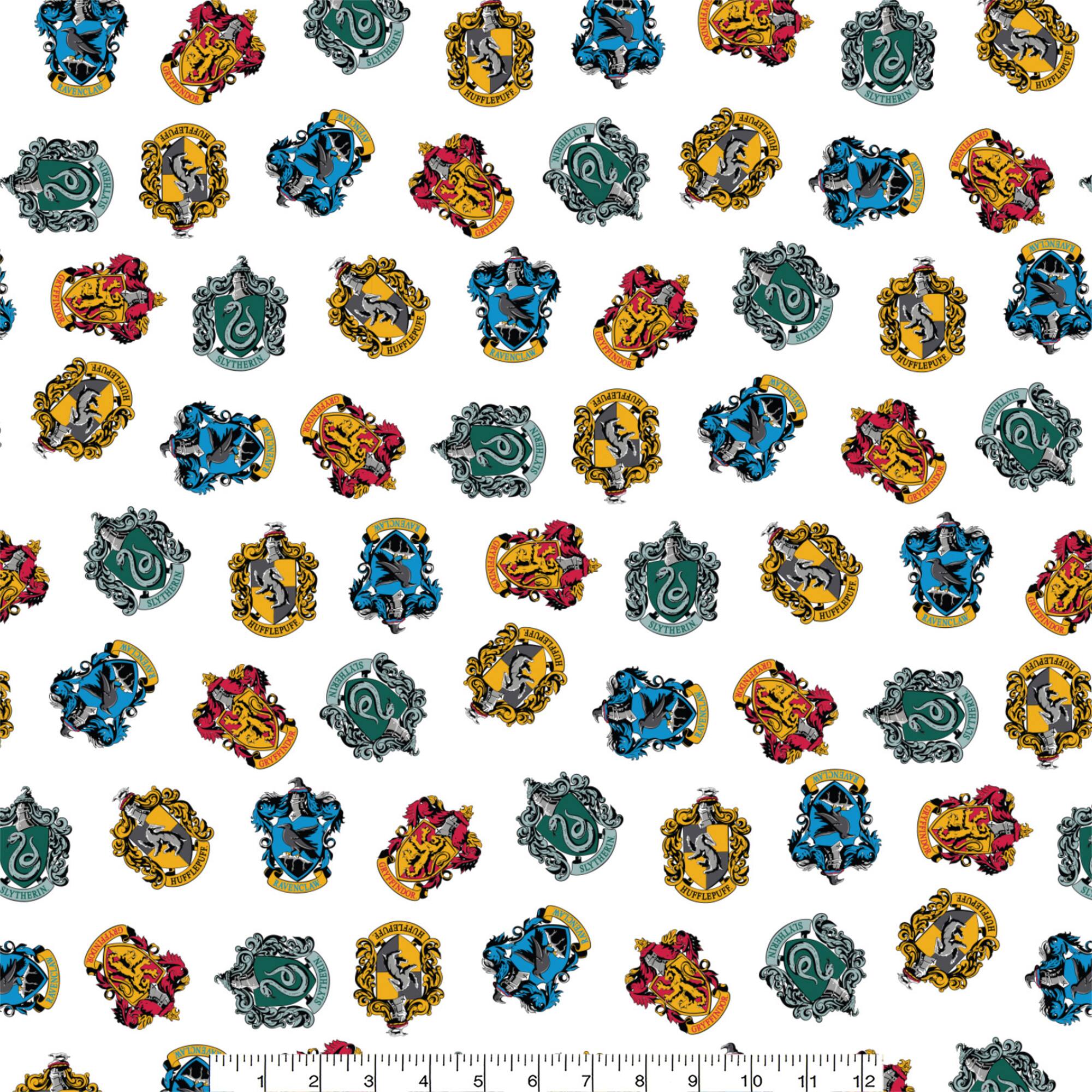 Harry Potter™ School Crest Cotton Fabric